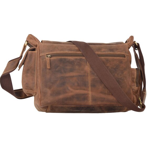 Greenburry Vintage Messenger II leather 39 cm