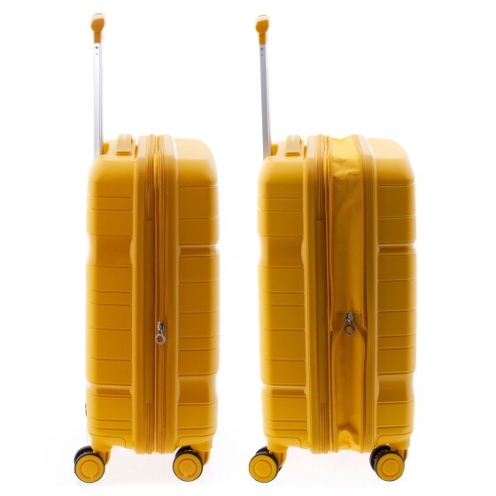 Gladiator 3800 4 wheels Cabin trolley 55 cm with expansion pleat