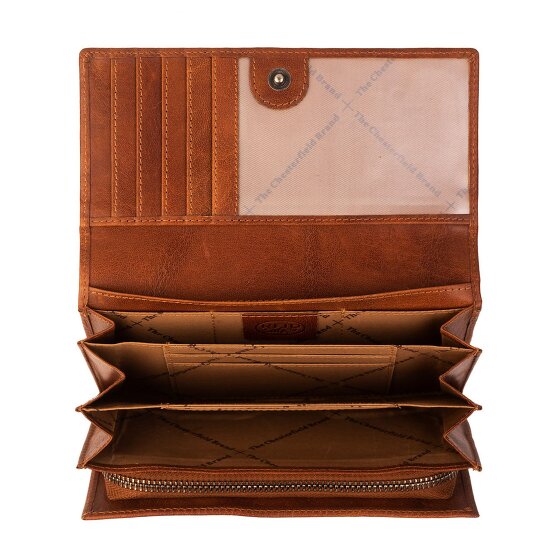 The Chesterfield Brand Hampton Wallet RFID protection Leather 18 cm