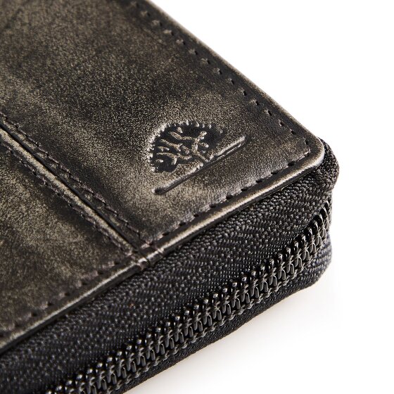 Greenburry Destressed Wallet RFID protection Leather 10.5 cm