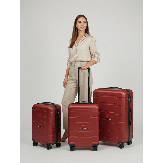 Tonino Lamborghini Bologna 4 wheels Suitcase set 3-piece