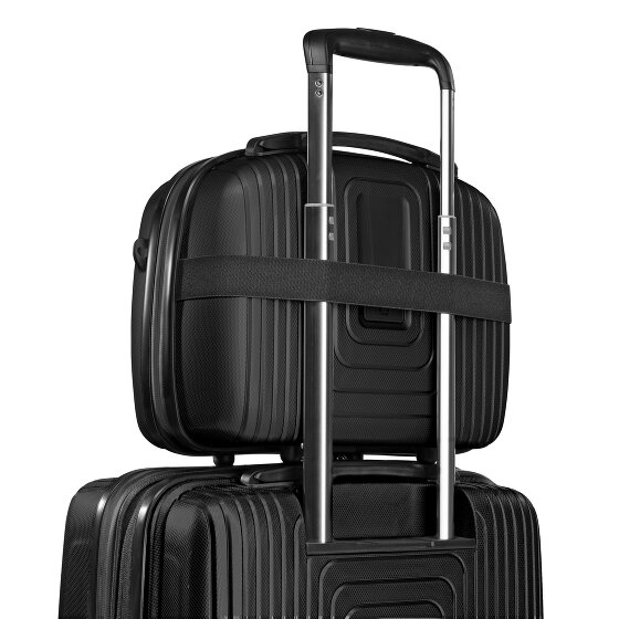 Redolz Essentials 14 suitcase set 2 pcs. cabin trolley with stretch fold + beauty case