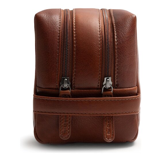 The Chesterfield Brand Montelaro Toiletry bag Genuine Leather 27 cm