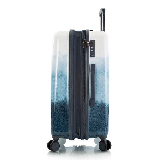 Heys Black Camo 4 wheels Trolley M 66 cm with expansion pleat