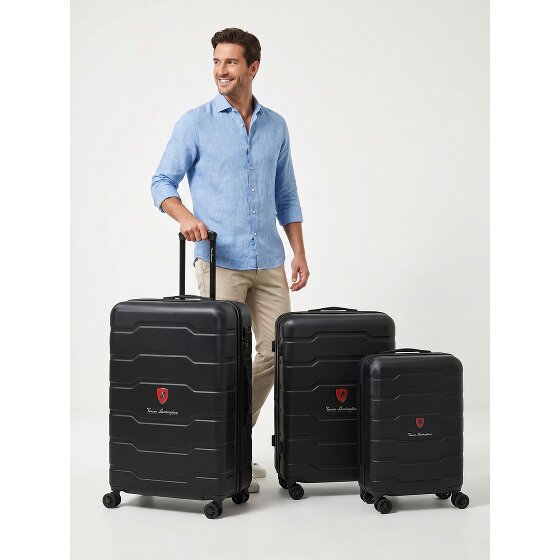 Tonino Lamborghini Bologna 4 wheels Suitcase set 3-piece