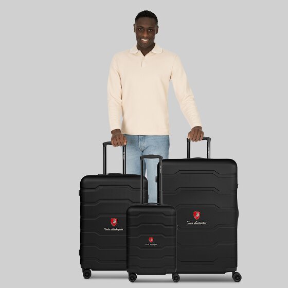 Tonino Lamborghini Bologna 4 wheels Suitcase set 3-piece
