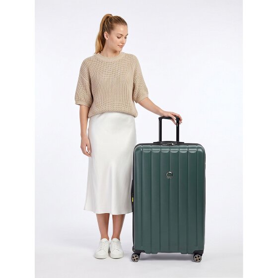 Delsey Paris Longitude 4 wheels Trolley 81 cm Expandable