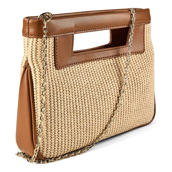 Love Moschino Straw Chic Handbag 25 cm