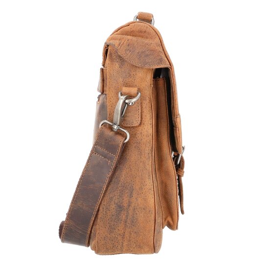 Pride and Soul Briefcase leather 37 cm laptop compartment