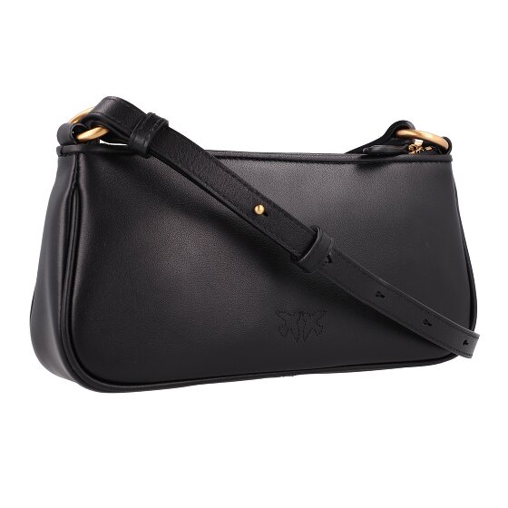 PINKO Half Moon Shoulder bag Genuine Leather 23 cm