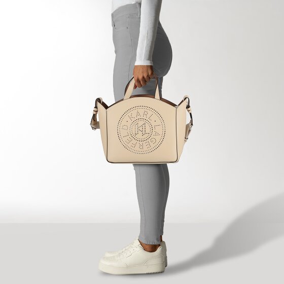 Karl Lagerfeld Circle Shopper Bag Leather 26 cm