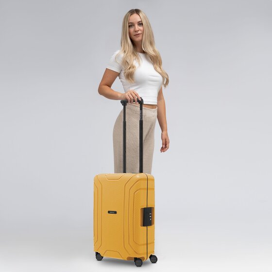 Redolz Essentials 15 4-roll cabin trolley 55 cm with three-point closure