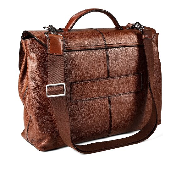 The Bridge Biagio Briefcases Messenger Genuine Leather 41 cm Laptop compartment