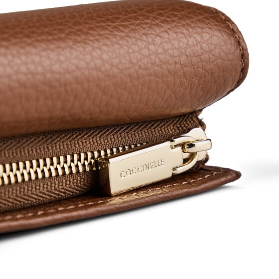 Coccinelle Metallic Soft wallet leather 14 cm