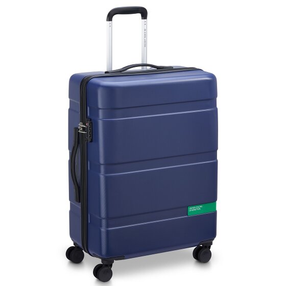 Delsey Paris x United Colors of Benetton Now Hardside 4-wheel suitcase set 3 pcs. with expansion fold