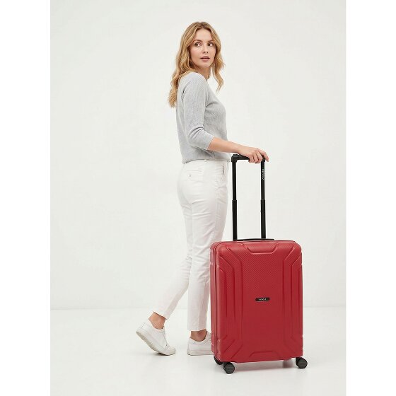 Redolz Essentials 15 4-wheel trolley 65 cm with three-point closure