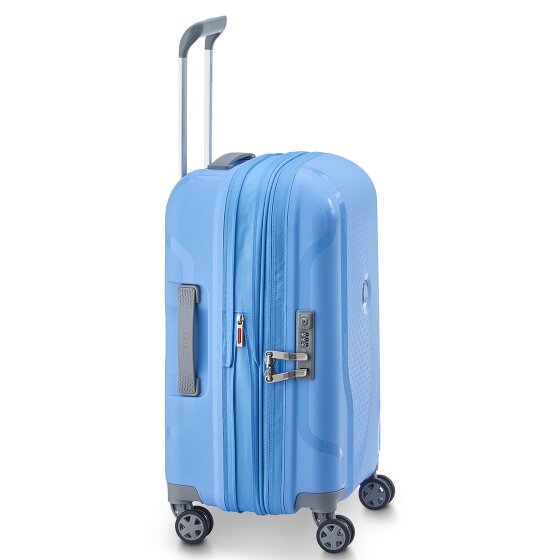 Delsey Paris Clavel 4-wheeled cabin trolley 55 cm with expansion pleat