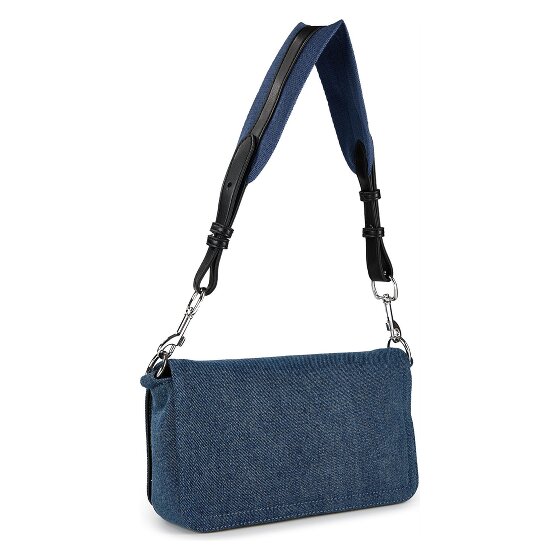 Love Moschino Denim Signature Love Shoulder Bag 24 cm