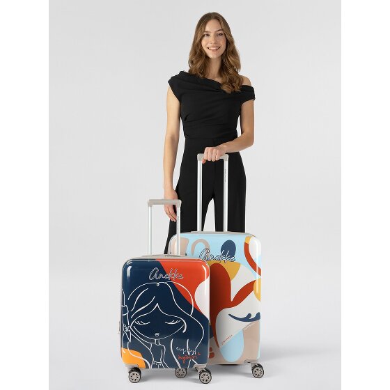 Anekke Eikon 4 wheels Suitcase set 2-piece with expansion pleat