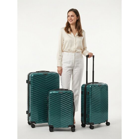 Redolz Essentials 18 2.0 4 wheels Suitcase set 3-piece Expandable