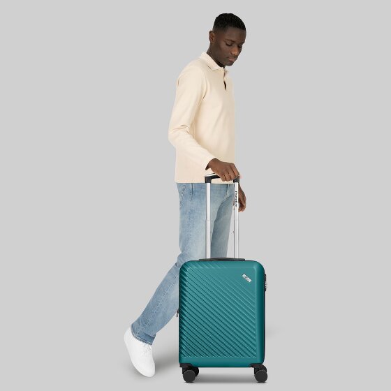 Check.In Paradise 2.0 4 wheels Cabin trolley S 55 cm with expansion pleat