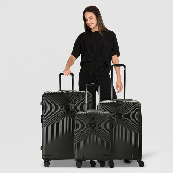 Gabol Radar 4 wheels Suitcase set 3-piece with expansion pleat