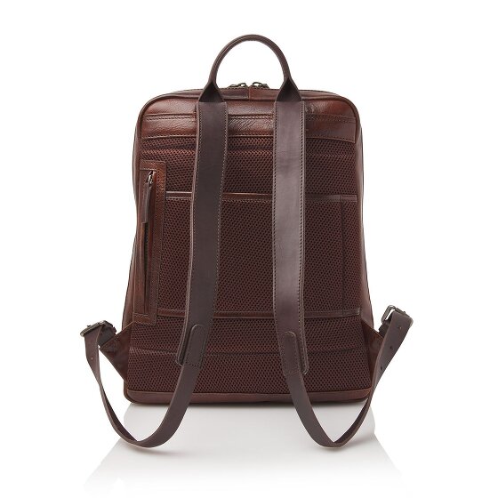 Castelijn & Beerens Rien backpack RFID leather 40 cm laptop compartment Castelijn & Beerens Rien backpack RFID leather 40 cm laptop compartment