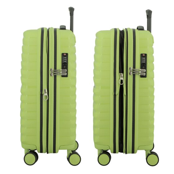 Jump Xwave 4 wheels Cabin trolley 55 cm with expansion pleat