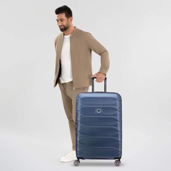 Delsey Paris Meteor 4 wheels Trolley L 78 cm with expansion pleat