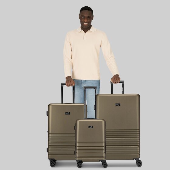 camel active Hanoi 4 wheels Suitcase set 3-piece with expansion pleat camel active Hanoi 4 wheels Suitcase set 3-piece with expansion pleat