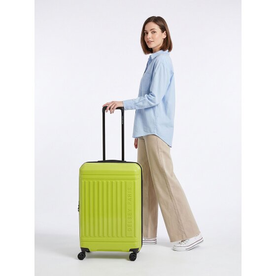 Delsey Paris Lutece Se 4 wheels Trolley 68 cm Expandable