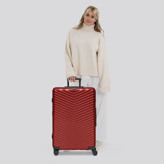 Redolz Essentials 18 4 wheels Trolley 76 cm with expansion pleat