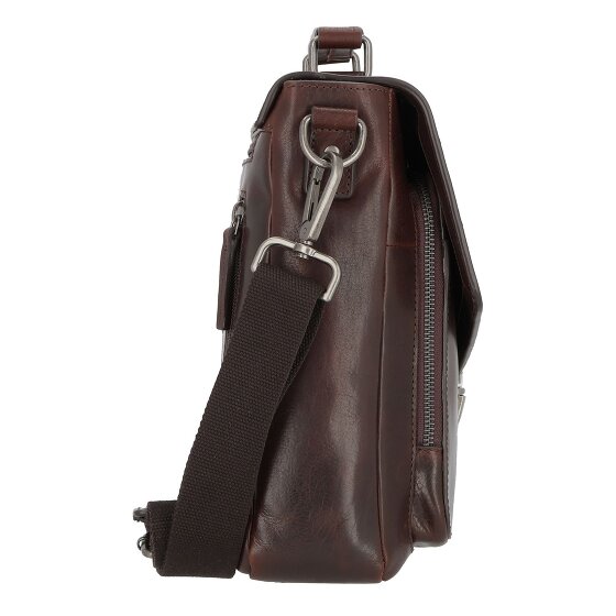 Leonhard Heyden Roma briefcase leather 39 cm laptop compartment