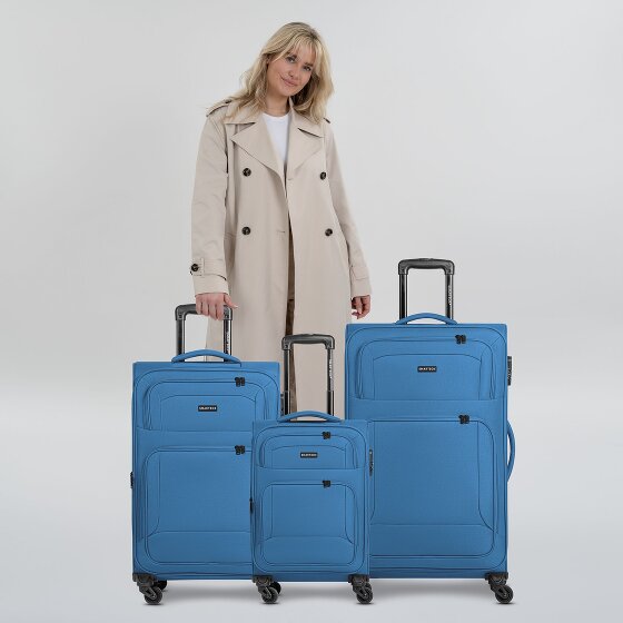 Smartbox Edition 04 4 wheels Suitcase set 3-piece with expansion pleat