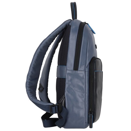 Piquadro Blue Square Revamp Backpack RFID Leather 42 cm Laptop compartment