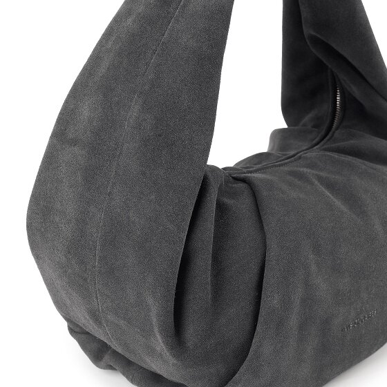 LES VISIONNAIRES Greta Essential Shoulder Bag Genuine Leather 43 cm