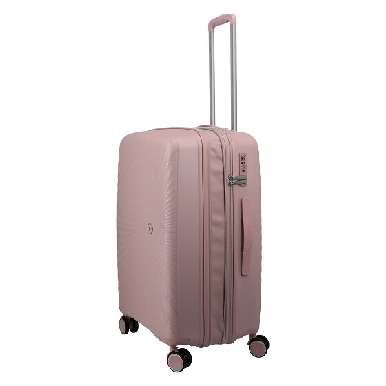 Travelite Tamaris x Travelite Voyaage 4 wheels Trolley M 76 cm with expansion pleat