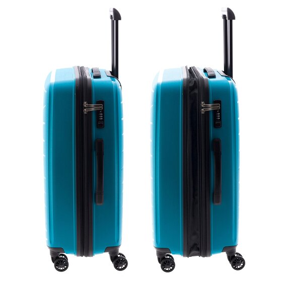 Gladiator 1700 4 wheels Trolley 68 cm with expansion pleat