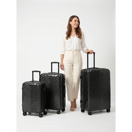 Redolz Essentials 18 2.0 4 wheels Suitcase set 3-piece Expandable
