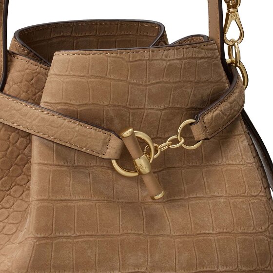 Lauren Ralph Lauren Blaike Handbag Genuine Leather 24 cm