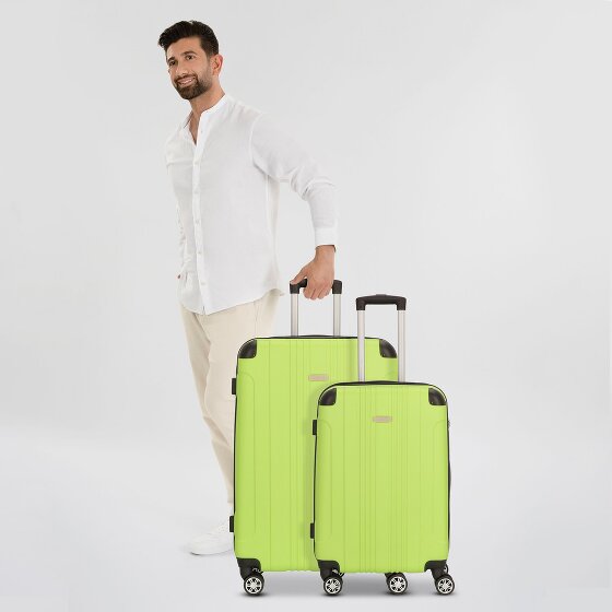 Nowi Lugano 4 wheels Suitcase set 2-piece