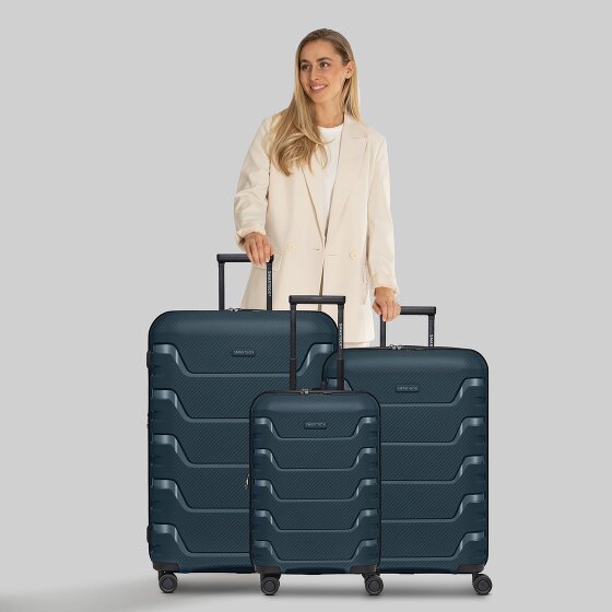 Smartbox Edition 01 4 wheels Suitcase set 3-piece with expansion pleat