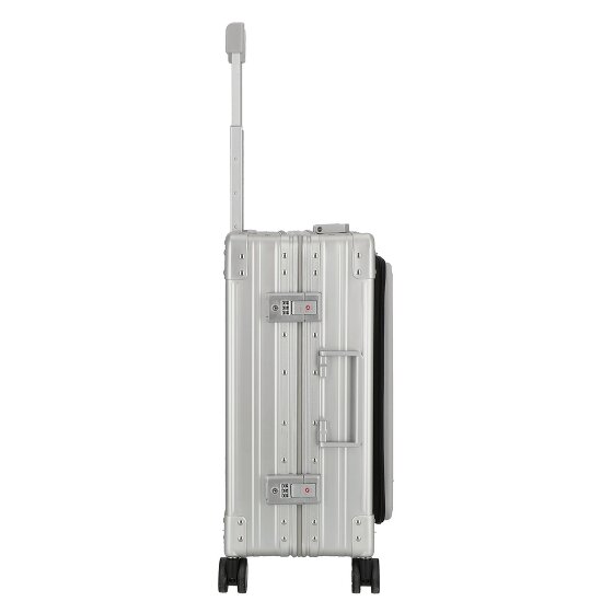 Aleon Domestic Carry-On 4-Wheel Cabin suitcase, Aluminum, 53 cm, Laptop Compartment