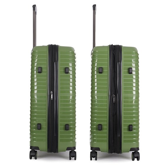 Stratic Bright+ 4 wheels Trolley L 76 cm with expansion pleat