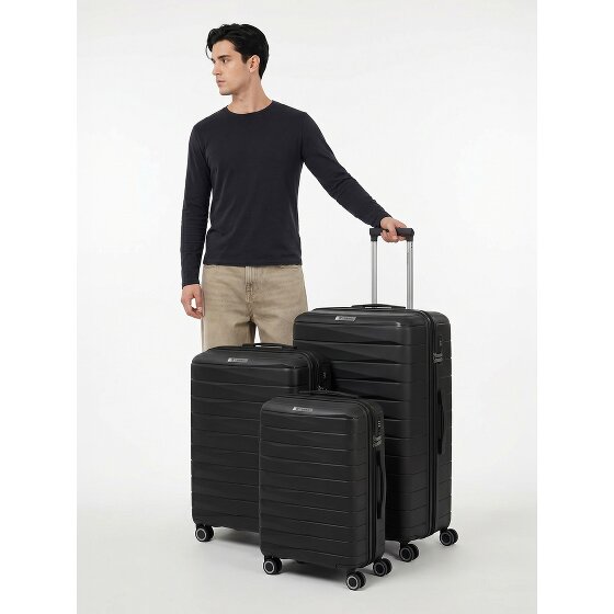 Franky London 4 wheels Suitcase set 3-piece Expandable