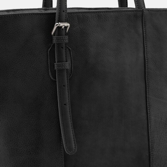 FredsBruder Reversible leather shopper 37 cm