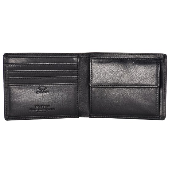 Maître Grumbach Gertram Wallet RFID protection Leather 9 cm