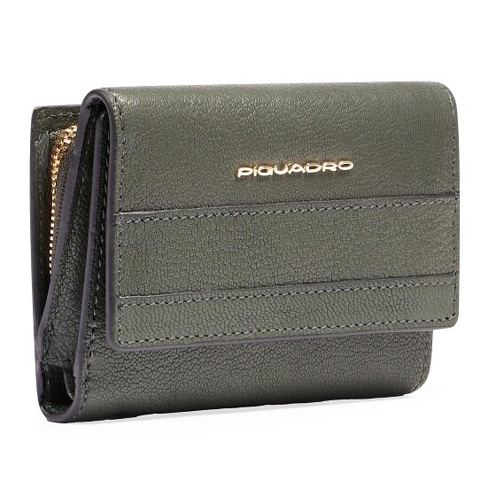 Piquadro Patricia Wallet RFID protection Leather 9 cm