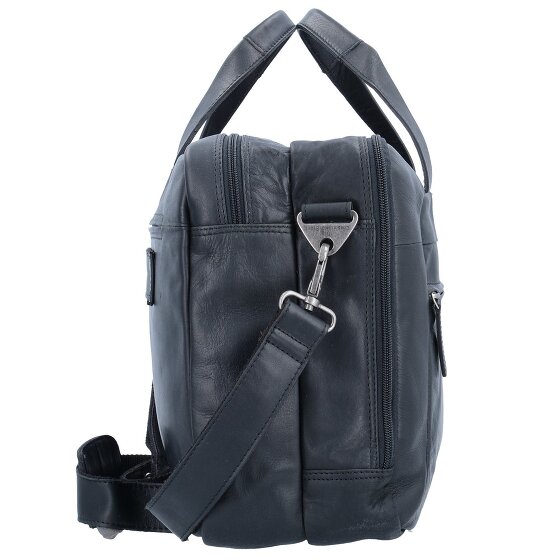 The Chesterfield Brand Wax Pull Up Briefcase Leather 44 cm Laptop compartment