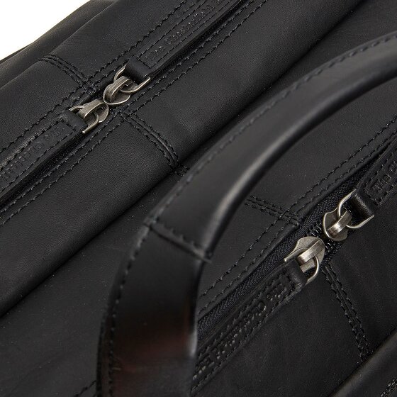 The Chesterfield Brand Wax Pull Up Briefcase Leather 44 cm Laptop compartment